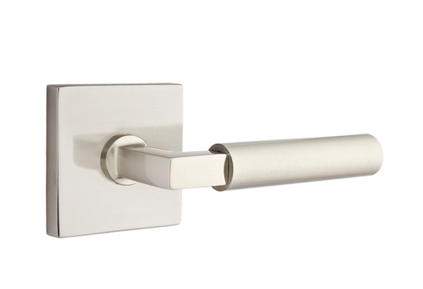 Emtek Hercules Lever Handle with Square Rosette