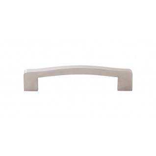 Top Knobs SS107 Stainless Steel Collection Waved Pull 6 5/16 Inch CC Brushed Stainless Steel