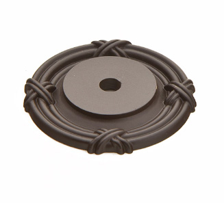 Schaub Versailles, 1-1/2 Inch dia, Oil Rubbed Bronze Backplate