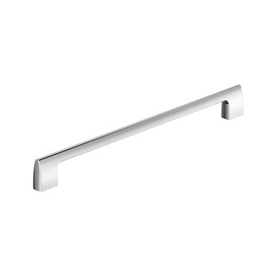 Amerock Riva 12-5/8 Inch cc Cabinet Pull Polished Chrome