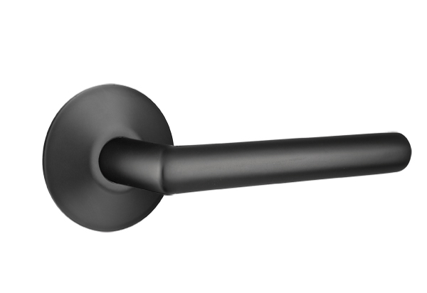 Emtek Stuttgart Modern Lever Handle with Modern Rosette