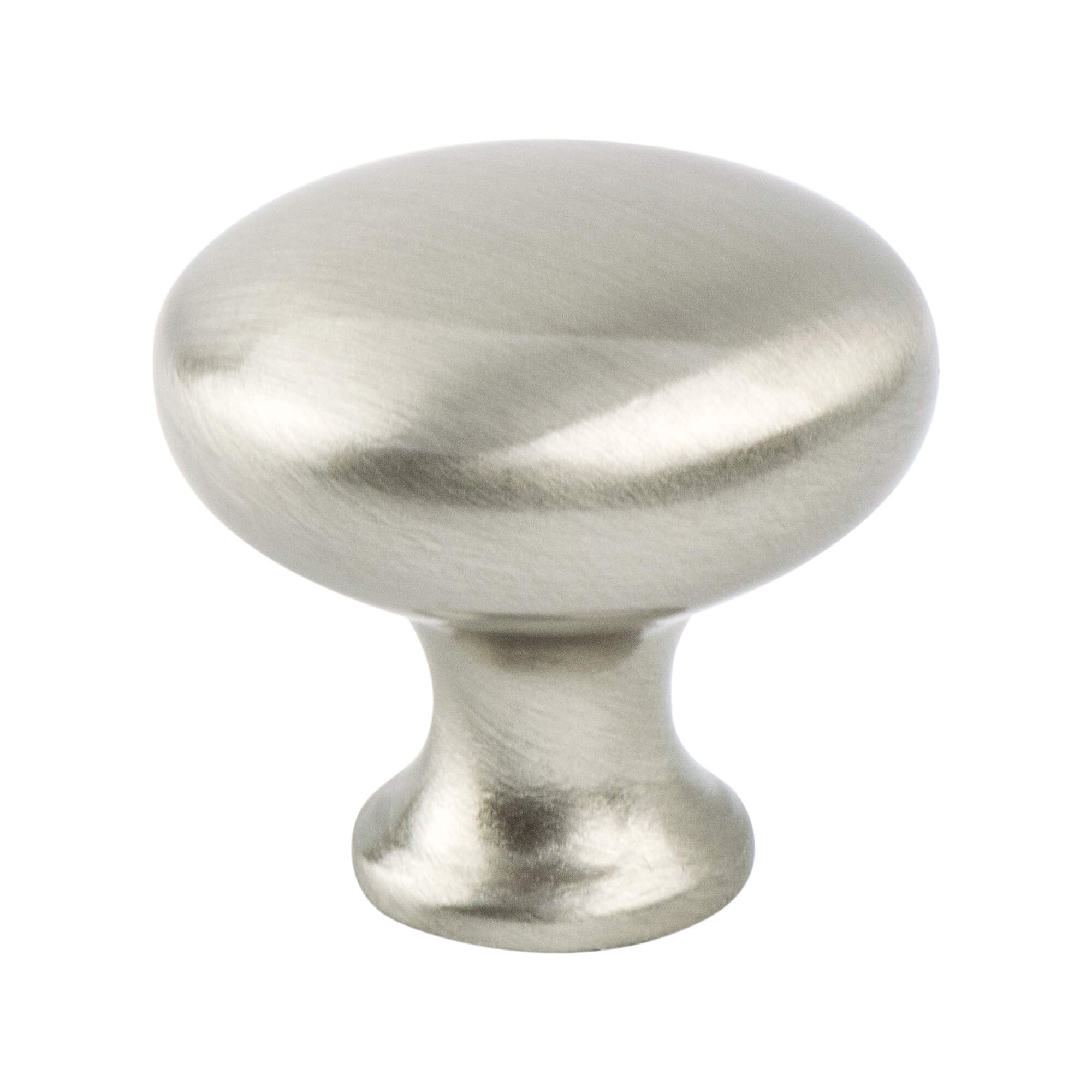 Berenson Traditional Advantage Four Brushed Nickel Mushroom Knob