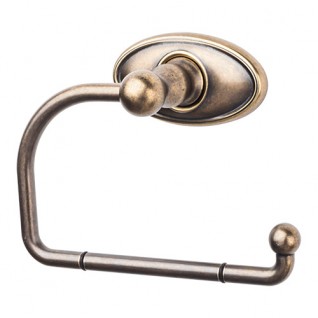 Top Knobs ED4GBZC Edwardian Oval Tissue Hook German Bronze