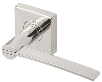 Inox 217 Horizon Lever Handle with Square Rosette