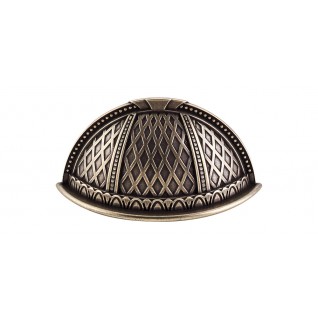 Top Knobs TK172GBZ Trevi Cup Pull 2 1/2 Inch CC German Bronze