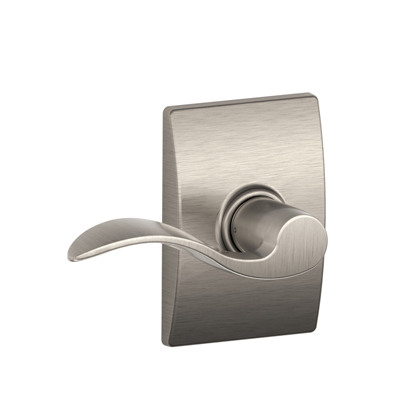 Schlage Accent Lever with Century Rosette