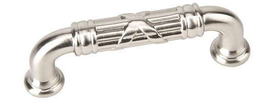 Emtek 3 Inch Ribbon & Reed Fixed Drawer Pull