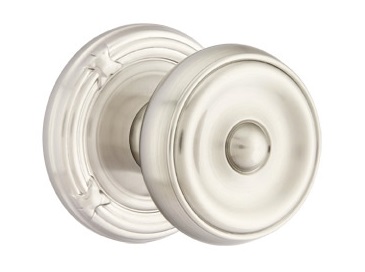 Emtek Waverly Knob with Ribbon & Reed Rosette