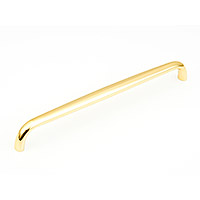 Schaub Traditional Design Pull 15 inch cc Polished Brass