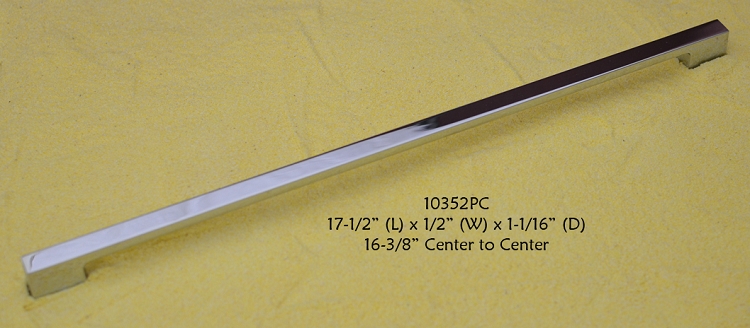 Residential Essentials 10352 Polished Chrome Cabinet Pull