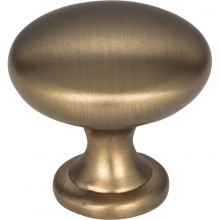 Hardware Resources Madison 1 3/16 inch Cabinet Knob in Satin Bronze