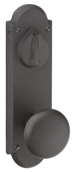 Emtek Sandcast #5 (8 1/8 Inch) KEYED Sideplate Lock for 3 5/8 Inch Bore