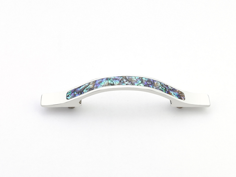 Schaub 4 Inch CC Cabinet Pull - Imperial Shell