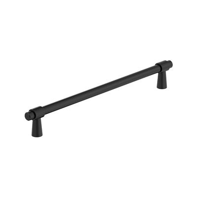 Amerock Destine 10-1/16 Inch cc Cabinet Pull Matte Black