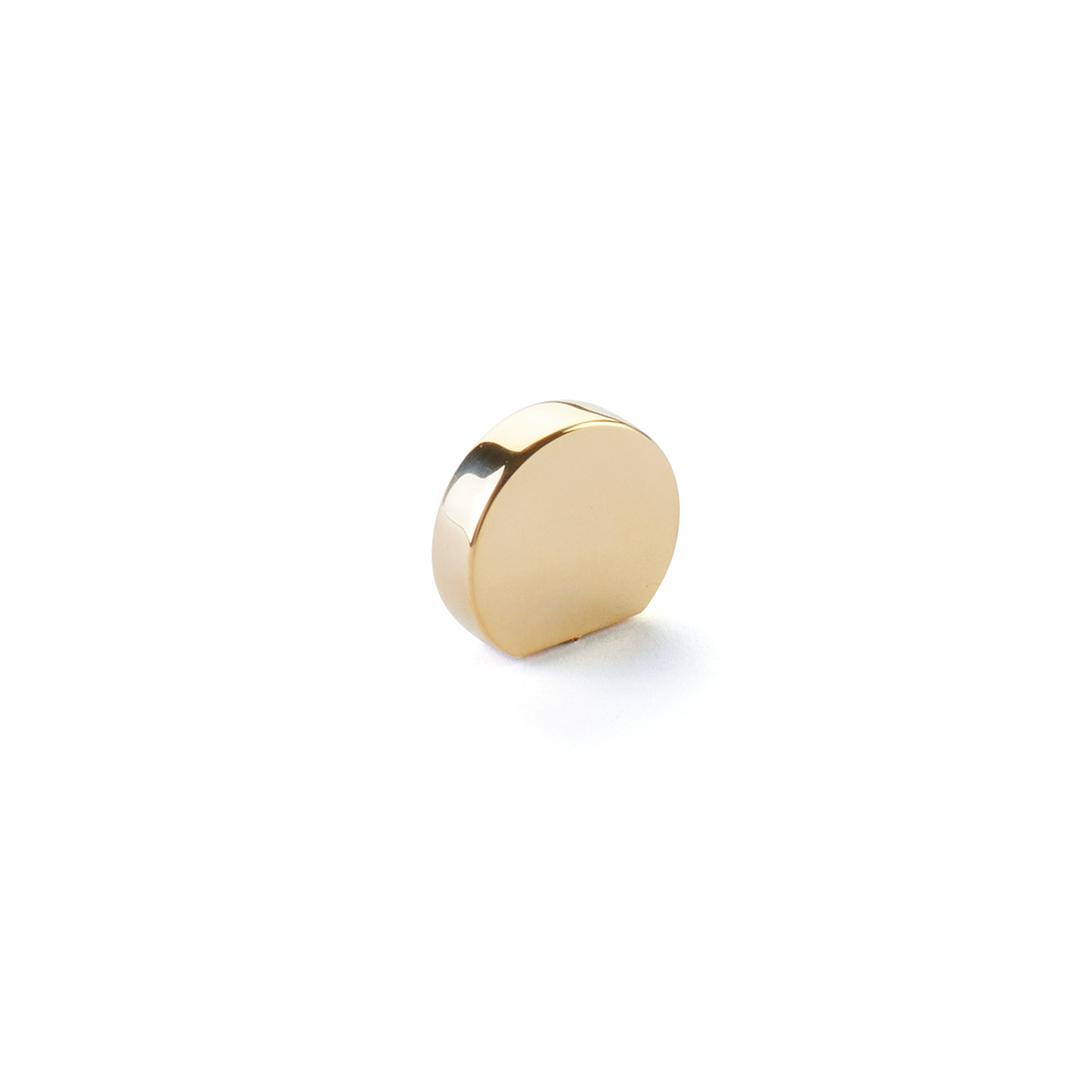 Schaub 10040-UNBR Unlacquered Brass Cabinet Knob