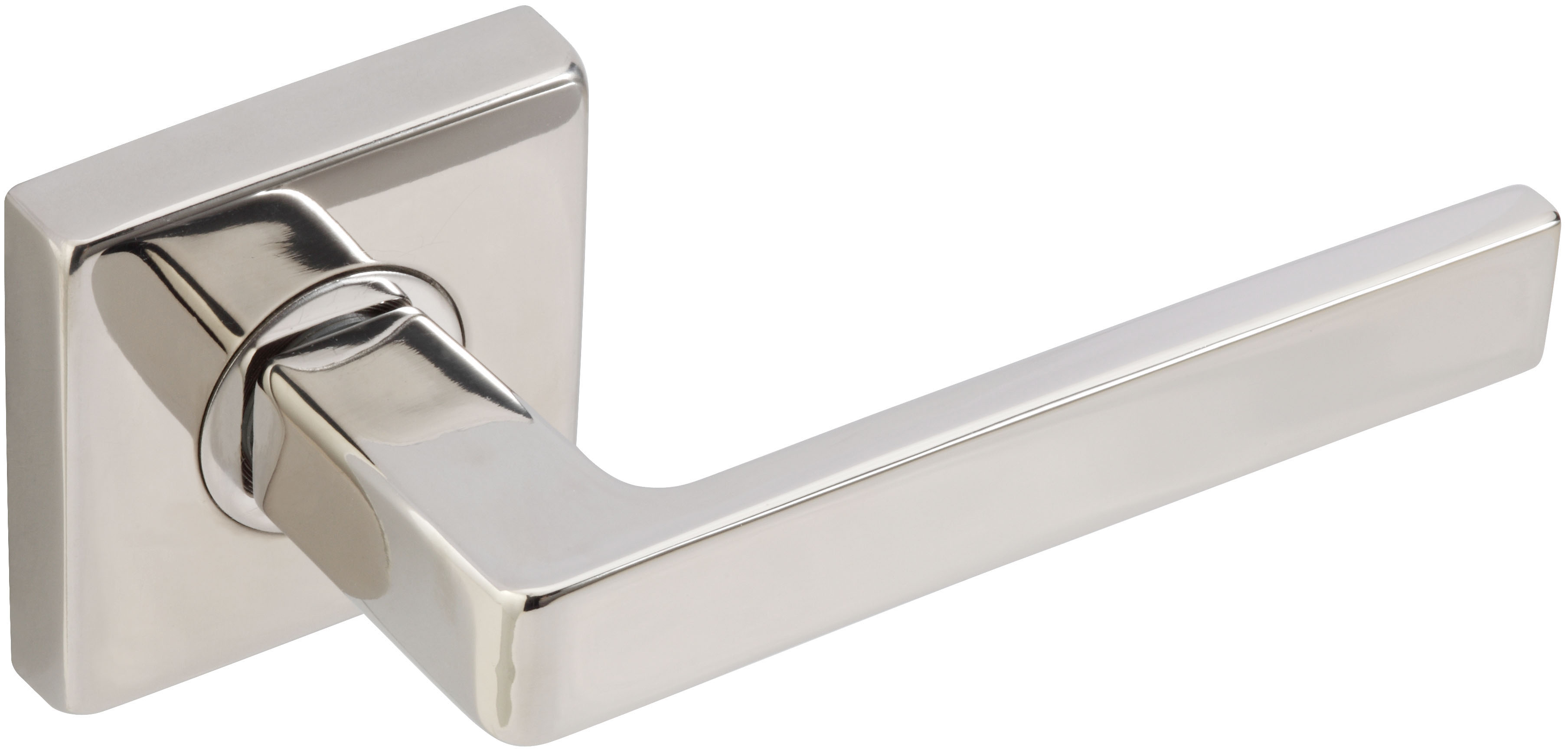 Inox 345 Tokyo Lever Handle with Square Rosette