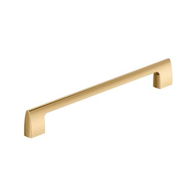 Amerock Riva 10-1/16 Inch cc Cabinet Pull Champagne Bronze