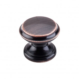 Top Knobs M1591 Flat Top Knob 1 3/8 Inch Tuscan Bronze