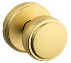 Kwikset Sora Door Knob with Traditional Round Rosette