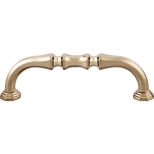 Top Knobs Chareua TK341HB Chalet Pull 3 3/4 Inch CC Honey Bronze