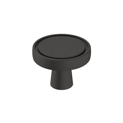 Amerock Destine 1-3/8 Inch Cabinet Knob Matte Black
