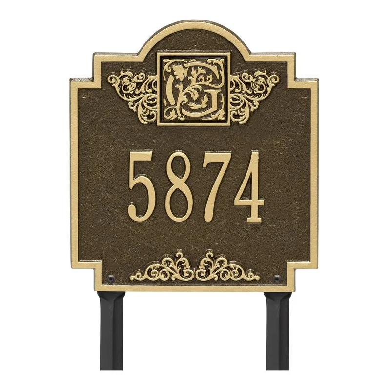 Whitehall Monogram Standard Lawn One Line