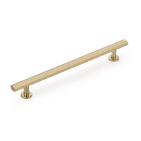 Schaub Heathrow 8 inch CC Cabinet Pull in Signature Satin Brass