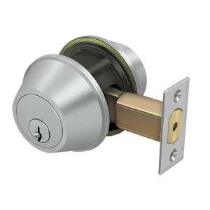 Deltana Commercial Double Cylinder Deadbolt IC Core Non Cylinder Grade