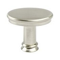 Berenson Dierdra Knob 1-7/16 Inch Long Brushed Nickel