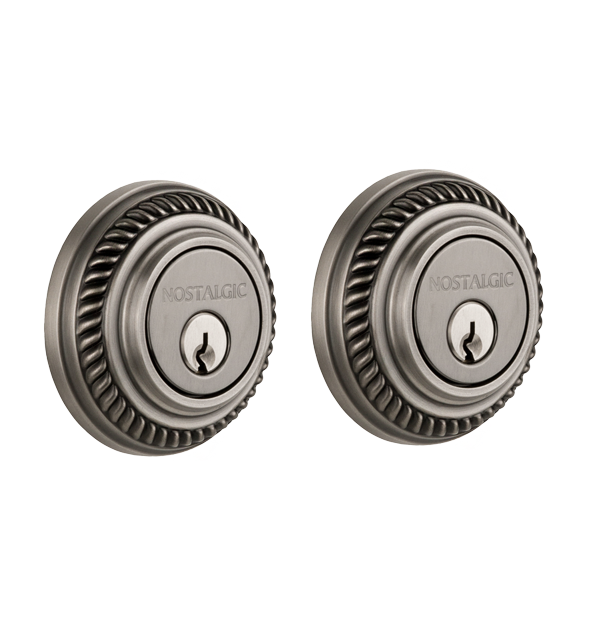 Nostalgic Warehouse Rope Style Double Cylinder Deadbolt