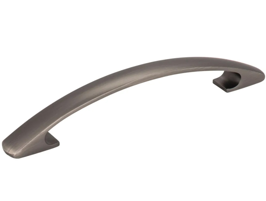 Hardware Resources 128 mm CC Brushed Pewter Arched Strickland Cabinet Pull