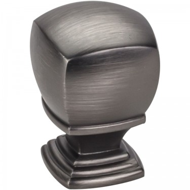 Hardware Resources Katharine 1 Inch Cabinet Knob - Brushed Pewter