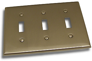 Residential Essentials Triple Switch Plate