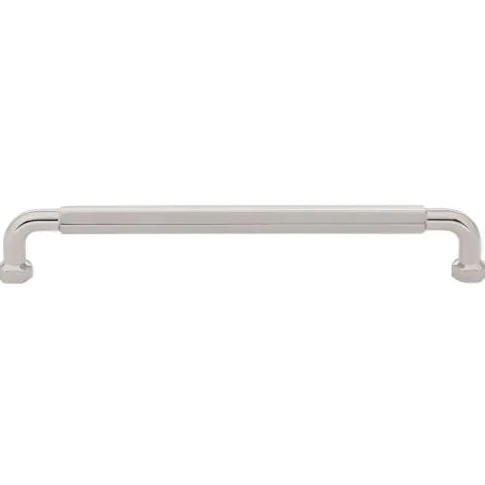 Top Knobs TK3204PN Dustin Pull 7 9/16 Inch CC Polished Nickel