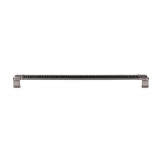 Top Knobs TK207PTA Tower Bridge Pull 12 Inch CC Pewter Antique