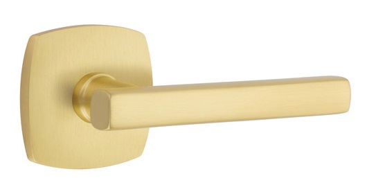 Emtek Freestone Lever Handle with Urban Modern Rosette