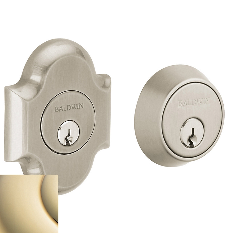Baldwin Estate 8253 Arched Double Cylinder Deadbolt - 2 1/8" Door Prep