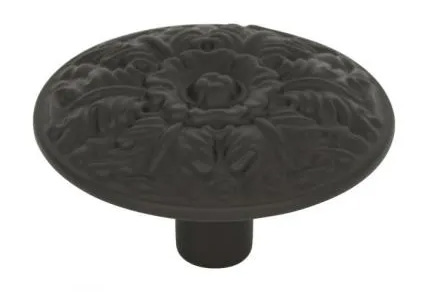 Atlas Homewares Hammered Medallion Knob 1 1/2 Inch Aged Bronze