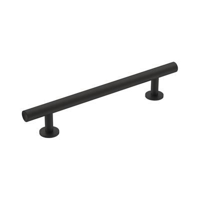 Amerock Radius 5-1/16 Inch cc Cabinet Pull Matte Black