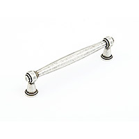 Schaub Firenza 128 mm CC Cabinet Pull in Firenza Silver