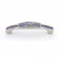 Schaub Imperial Shell 4 inch CC Diameter Cabinet Pull in Polished Nickel