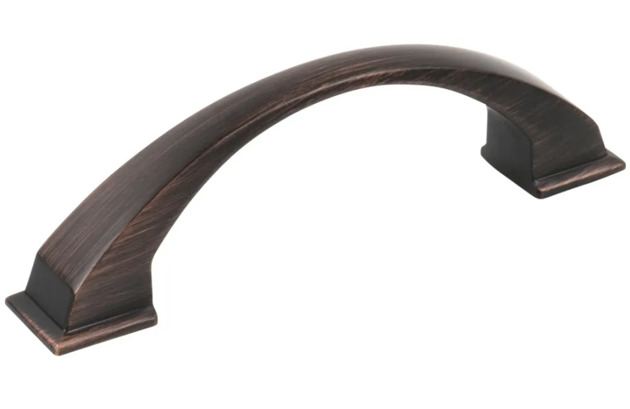 Hardware Resources 96 mm CC Brushed Oil Rubbed Bronze Arched Roman Cabinet Pull