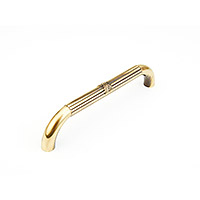 Schaub Versailles Pull 10 inch cc Antique Light Polish