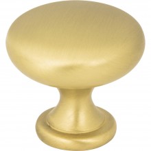 Hardware Resources Madison 1 3/16 inch Cabinet Knob in Brushed Gold