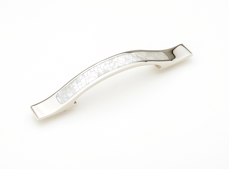 Schaub 4 Inch CC Cabinet Pull - Mother of Pearl