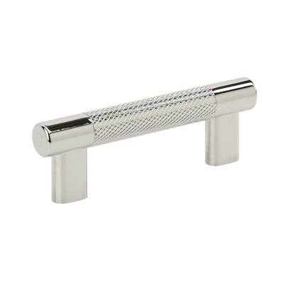 Amerock Bronx 3 or 3-3/4 Inch cc Cabinet Knob Polished Nickel