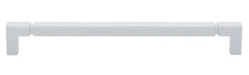 Top Knobs TK3225PC Langston Pull 8 13/16 Inch C C Polished Chrome