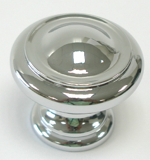 Top Knobs M1118 Nouveau III 1 1/8 Inch Cabinet Knob Polished Chrome