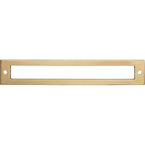 Top Knobs TK926HB Hollin Backplate 6 5/16 Inch CC Honey Bronze