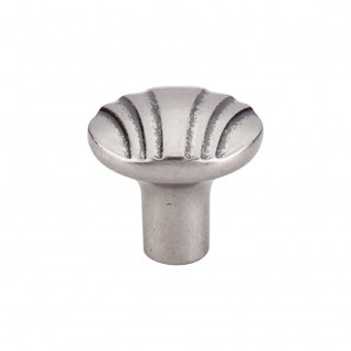 Top Knobs TK221PTA Victoria Falls & Sydney Knob 1 1/4 Inch Pewter Antique